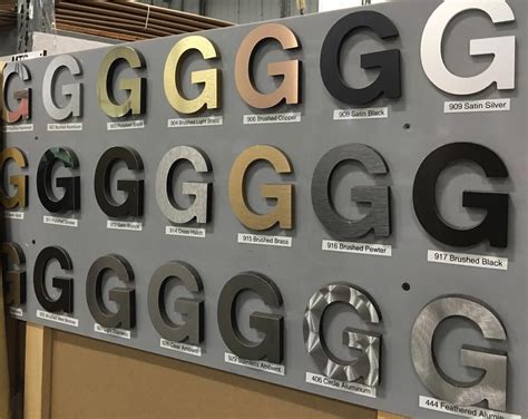 gemini signage letters